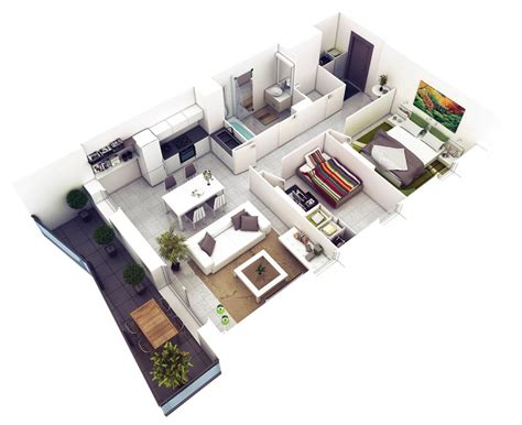 Amazing Top 50 House 3D Floor Plans | Engineering Discoveries