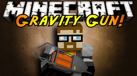 Minecraft Mod Showcase : GRAVITY GUN! - YouTube