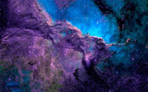 Space purple blue nebula wallpaper | 1920x1200 | #34649