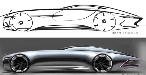 Vision Mercedes Maybach 6 Concept Design Sketch and render - Car Body ...