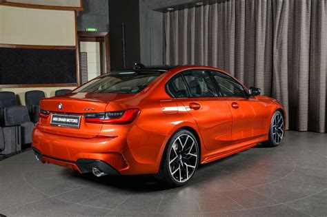 New BMW 330i M Sport Rocks Sunset Orange Exterior With M Performance ...