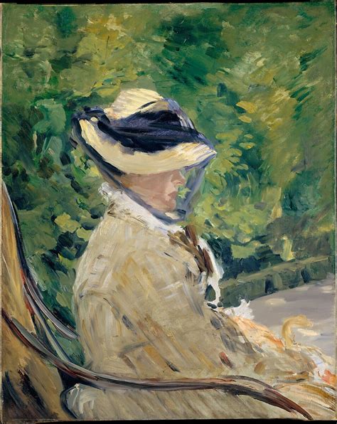 Edouard Manet | Madame Manet (Suzanne Leenhoff, 1829–1906) at Bellevue ...