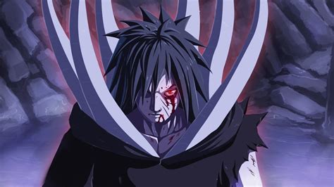 Gambar Obito Wallpaper Wallpapersafari Tobi Sharingan Mask Anime ...