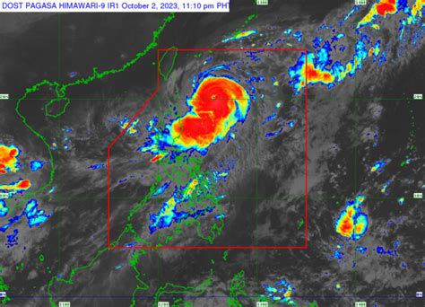 Typhoon Jenny further intensifies; Signal No.2 in Batanes | Inquirer News