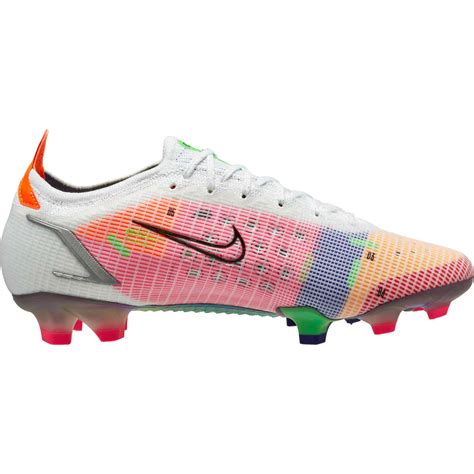 Nike Mercurial Vapor Dragonfly 14 Elite FG - White & Metallic Silver ...