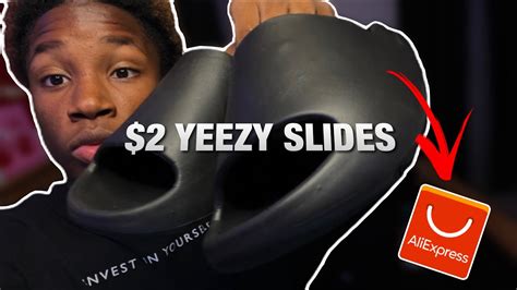 The $2 Yeezy Slide Reps: Are They Really Like the Real Ones? - YouTube