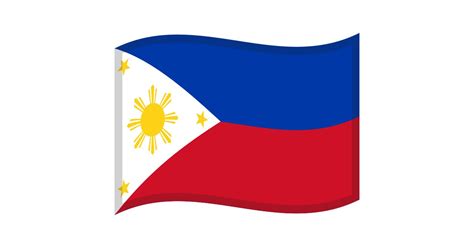 Philippine Flag Emoji - Photos Cantik