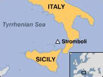 Stromboli Island Map