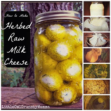 LittleOwlCrunchyMomma: How to Make Herbed Raw Milk Cheese