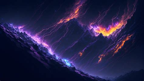 1179x2556 Resolution Purple Space Storm Cool AI Art 1179x2556 ...