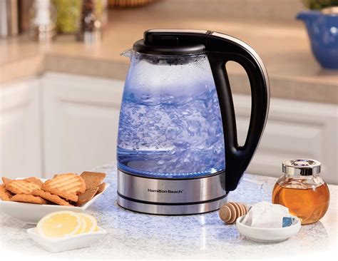 12 Amazing Hamilton Beach 40865 Glass Electric Kettle, 1.7-Liter For ...