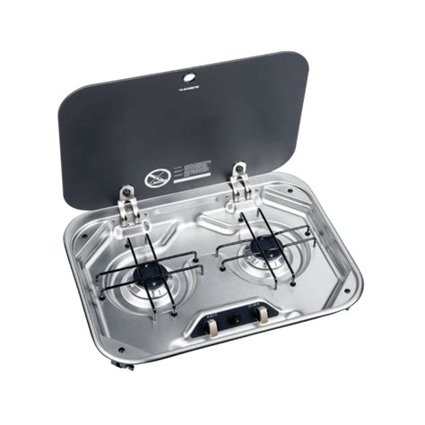 Dometic 2 Burner Cooktop / Gas Stove with Safety Glass Lid | Avan Spare ...