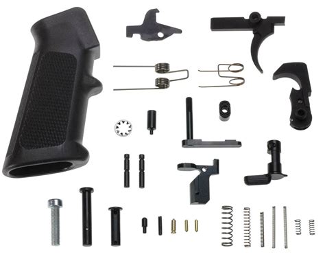 DPMS LRPK1 AR-15 Lower Receiver Parts Kit 5.56 NATO Black | Locked ...