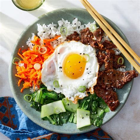 Recipe: Korean-Style Beef with Sesame Bok Choy & Marinated Carrots ...