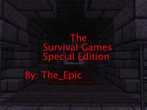 The Survival Games Special Edition Minecraft Map