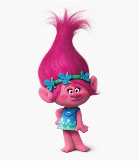 Trolls Movie Characters, HD Png Download - kindpng