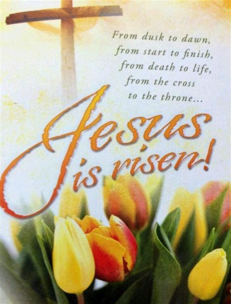 Pin by Bridgette Wright on He Is Risen! | Jesus easter quotes ...