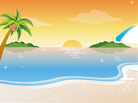 Beach Cliparts Cartoons | Colorful and Fun Designs for Your Beach ...