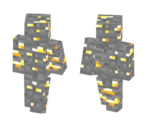 Download Gold Ore skin! Minecraft Skin for Free. SuperMinecraftSkins