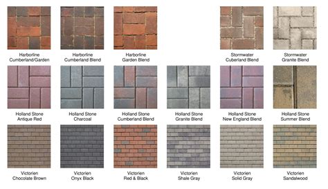 Brick Paver Colors - TLC Supply Blog