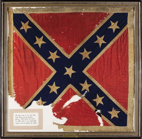 The Personal Battle Flag of Confederate General JEB Stuart, The | Lot ...