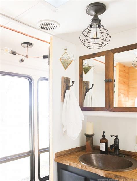 How to Update RV Interior Lighting | MountainModernLife.com | Interior ...