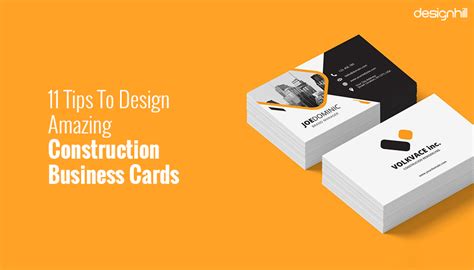 Construction Business Cards