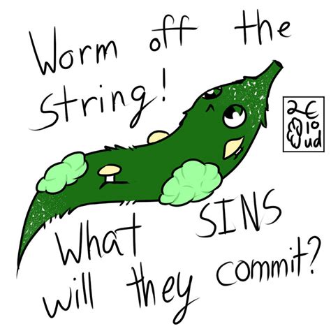 Worm on a string by LTheCloud on DeviantArt