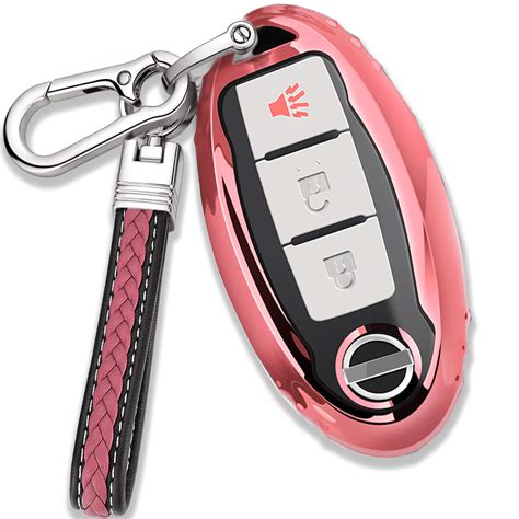 Buy Key Fob Cover for Nissan Infiniti,Soft TPU Key Case Fit Keyless ...