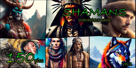 ArtStation - Shaman's characters pack | Artworks