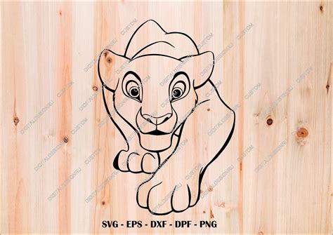 Nala Lion King SVG