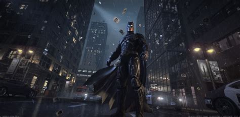 Batman Watching Gotham City, HD Superheroes, 4k Wallpapers, Images ...