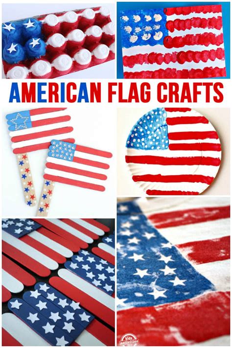 Printable American Flag Craft