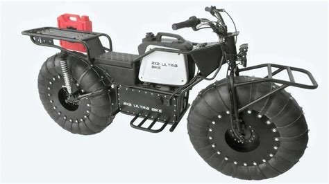 Startup Creates 2WD Electric Bike With Fuel Tank Wheels For Extra Range