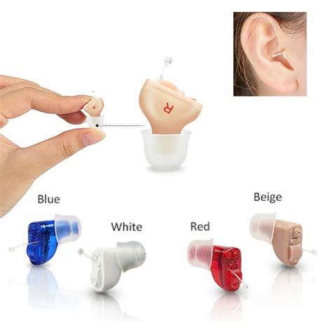 2020 Mini Battery ITE Hearing Aid Digital Adjustable Tone for Sound ...