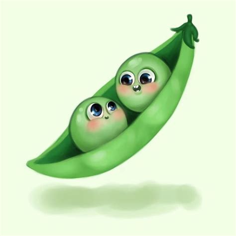 Two peas in a pod 😊💕 #picoftheday #digitaldrawing #instaart #drawing # ...