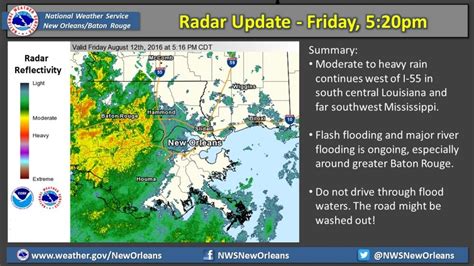 Louisiana Flooding Map, Update: Historic Disaster Kills 3, Thousands ...