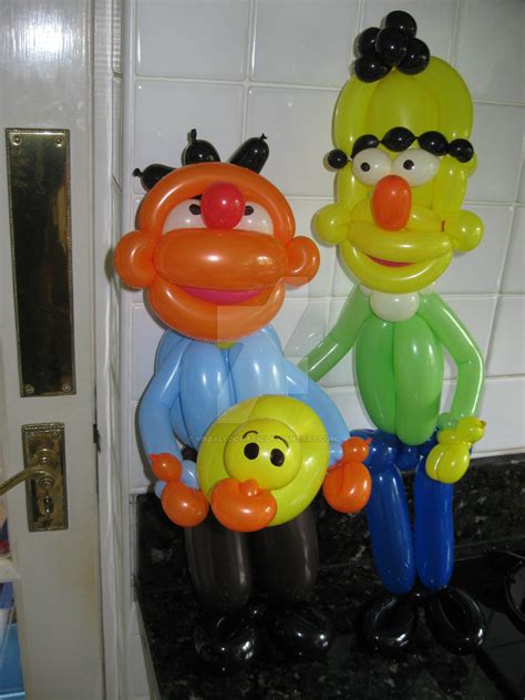 Bert and Ernie by mrballoonatic on DeviantArt