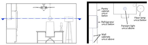 Setting the section cut plane display for plug-in objects