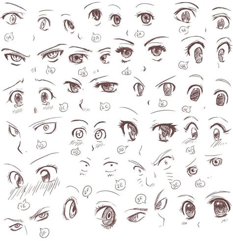 Male Eyes Art Reference How to eyes different angles google search ...