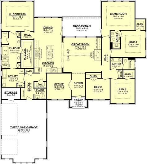 Ranch Style Home Floor Plans ~ Ranch House Plans | Bodenewasurk