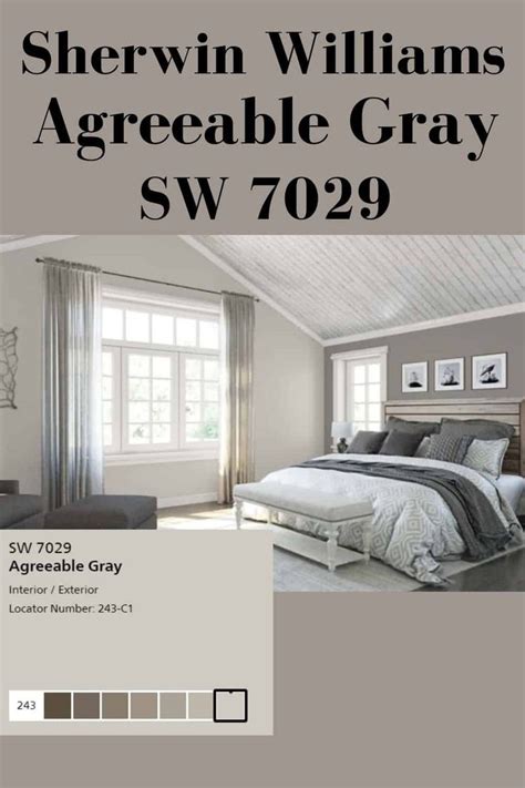 Agreeable Gray SW 7029 | Agreeable gray, Best gray paint color, Warm ...