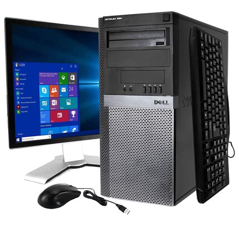 Dell Optiplex 980 Tower Computer PC, 3.20 GHz Intel i5 Quad Core Gen 1 ...