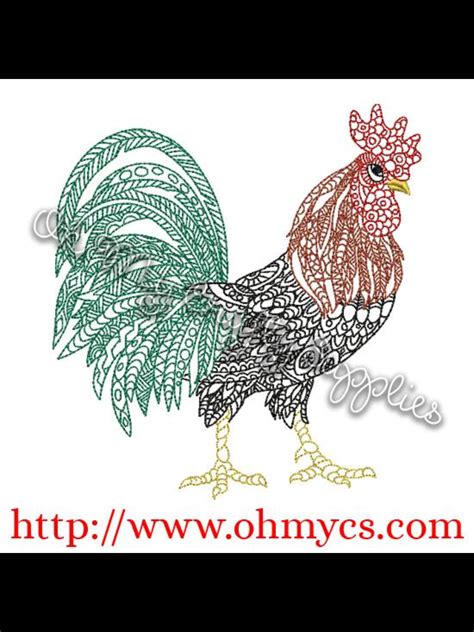 Henna rooster | Embroidery design download, Farm embroidery, Embroidery ...