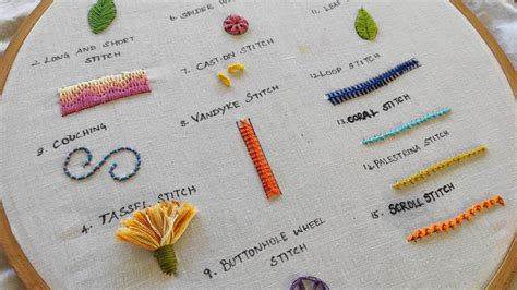 15+ Sewing Stitches - HopiLillia