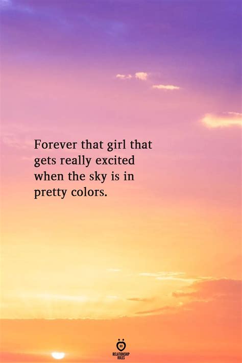 Forever that girl that gets really excited when the sky is in pretty ...