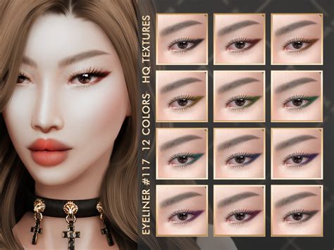 The Sims Resource - [PATREON] EYELINER #117