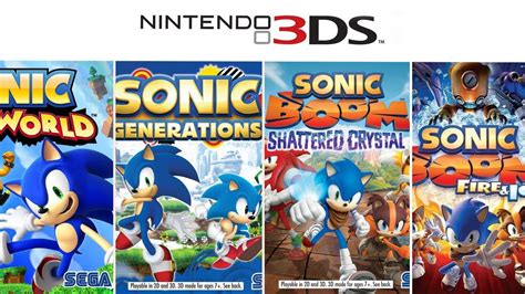 Sonic Games for 3DS - YouTube