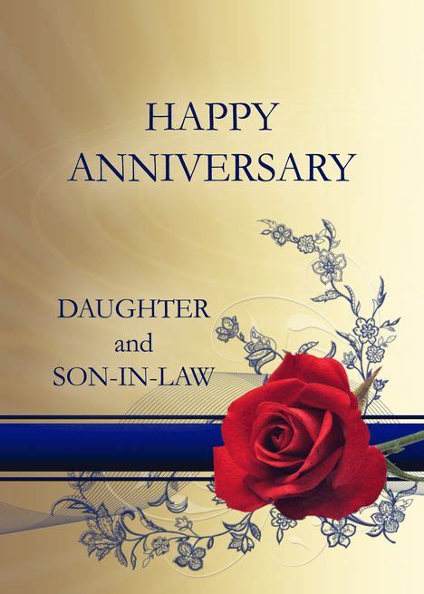 Wedding Anniversary Cards For Daughter And Son In Law - jenniemarieweddings