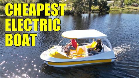 Unboxing my $1,000 ELECTRIC boat from China - YouTube